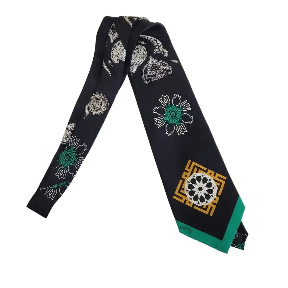 NEW Ovissi Original Design Silk Tie